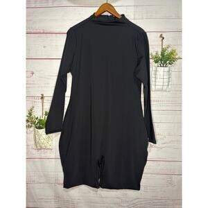 NEW Skims All In One Black Mock Neck Bodysuit Size 4X